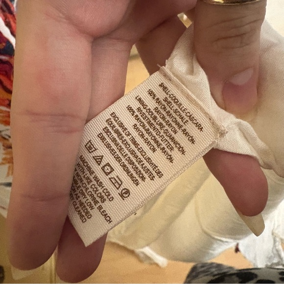 FREE PEOPLE Floral Bardot Printed Maxi Dress Boho Size S - Picture 9 of 11